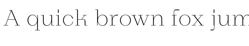 Preview of FONTSPRING DEMO - Taler Thin Regular font