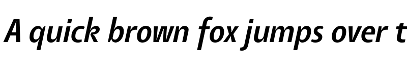 Preview of FONTSPRING DEMO - Tang Md Italic font