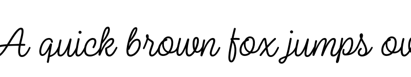 Preview of FONTSPRING DEMO - Tapas Script Regular font