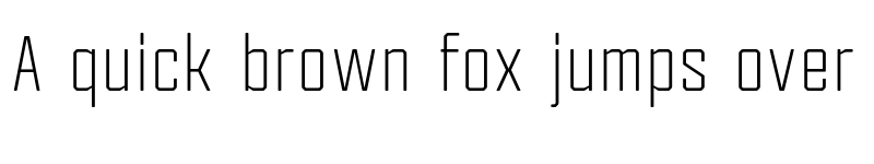 Preview of FONTSPRING DEMO - Tecnica Regular Regular font