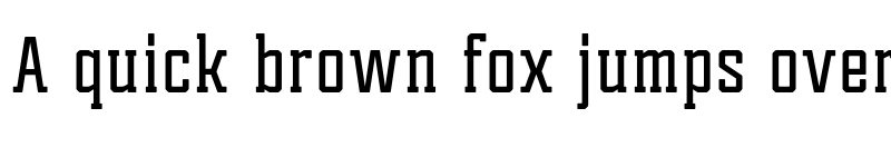 Preview of FONTSPRING DEMO - Tecnica Slab Bold Regular font