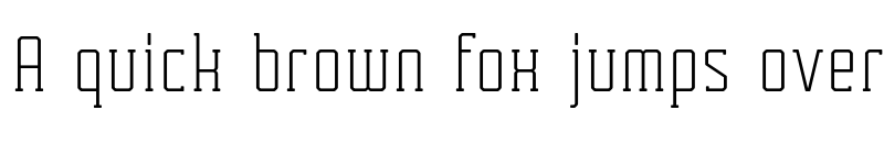 Preview of FONTSPRING DEMO - Tecnica Slab Regular Alternate Regular font