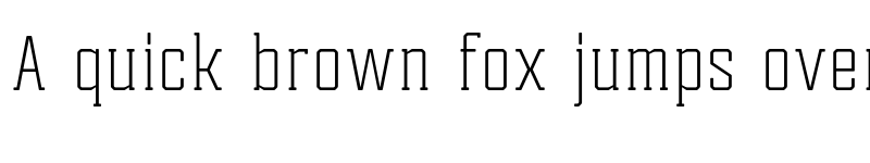 Preview of FONTSPRING DEMO - Tecnica Slab Regular Regular font