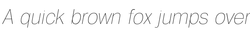 Preview of FONTSPRING DEMO - TeeFranklin Ul Italic font