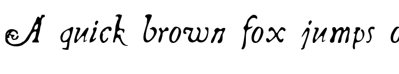 Preview of FONTSPRING DEMO - Telegdi Pro AltIt Alt Italic font