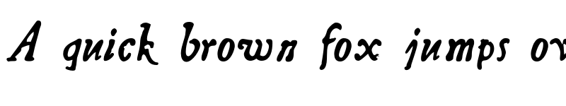 Preview of FONTSPRING DEMO - Telegdi Pro BdIt Bold Italic font
