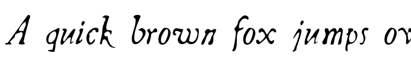 Preview of FONTSPRING DEMO - Telegdi Pro It Italic font