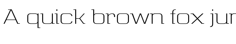 Preview of FONTSPRING DEMO - Telephone Extended Light Regular font