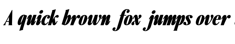 Preview of FONTSPRING DEMO - Ten Twenty Black Italic font