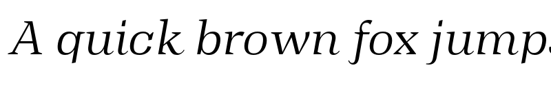 Preview of FONTSPRING DEMO - Text Lt It Italic font