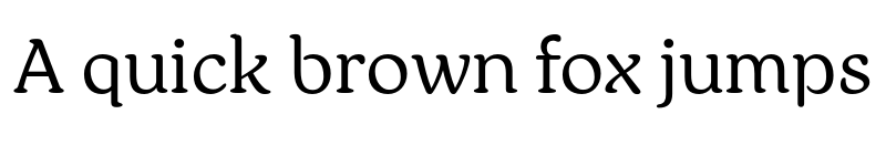 Preview of FONTSPRING DEMO - Text Regular Regular font