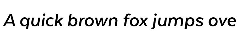 Preview of FONTSPRING DEMO - Texta Alt Bold It Regular font