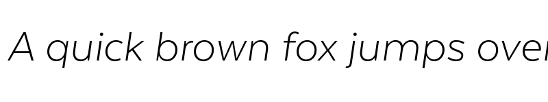 Preview of FONTSPRING DEMO - Texta Alt Light It Regular font