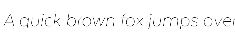Preview of FONTSPRING DEMO - Texta Thin It Regular font
