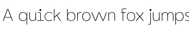 Preview of FONTSPRING DEMO - TG Praktikal Thin Regular font