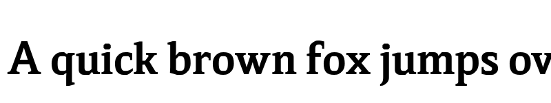Preview of FONTSPRING DEMO - Thalweg Bold Regular font