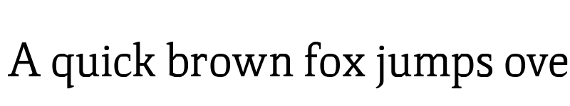 Preview of FONTSPRING DEMO - Thalweg Regular font