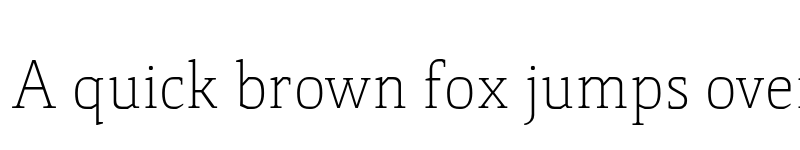 Preview of FONTSPRING DEMO - Thalweg Thin Regular font