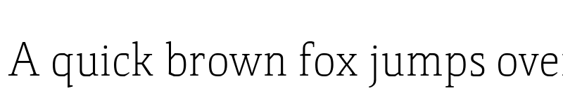 Preview of FONTSPRING DEMO - Thalweg UltraLight Regular font