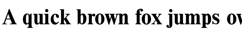 Preview of FONTSPRING DEMO - Thames Serial Bold font