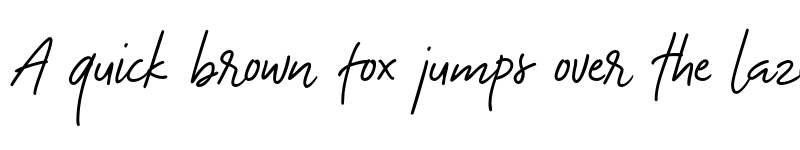 Preview of FONTSPRING DEMO - The Bouquet List Regular font