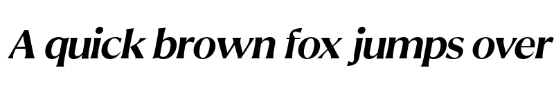 Preview of FONTSPRING DEMO - The Gatok Display SemBd Ita Italic font