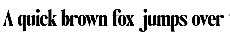 Preview of FONTSPRING DEMO - The Qualified Black Regular font