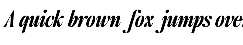 Preview of FONTSPRING DEMO - The Qualified Bold Italic font
