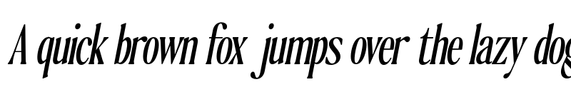 Preview of FONTSPRING DEMO - The Qualified Cond Slant Regular font