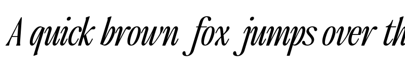 Preview of FONTSPRING DEMO - The Qualified Light Italic font