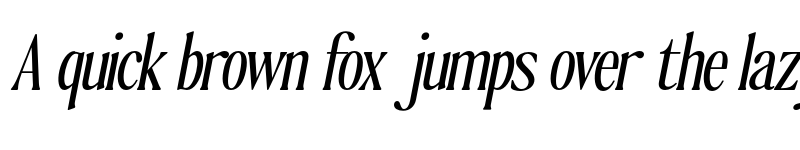 Preview of FONTSPRING DEMO - The Qualified Light Slant Regular font