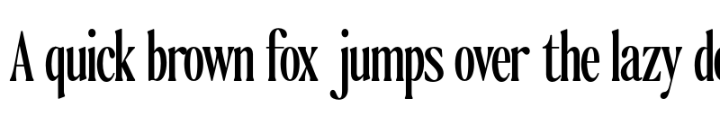 Preview of FONTSPRING DEMO - The Qualified Med Cond Regular font