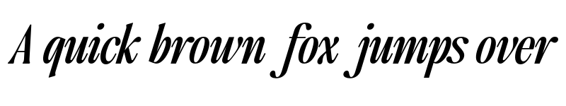 Preview of FONTSPRING DEMO - The Qualified Med Italic font
