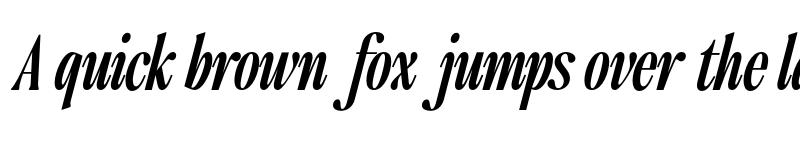 Preview of FONTSPRING DEMO - The Qualified SemBd Cond Italic font