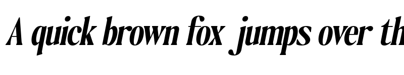 Preview of FONTSPRING DEMO - The Qualified Slant Bold font