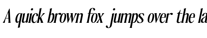 Preview of FONTSPRING DEMO - The Qualified Slant Regular font