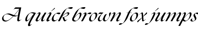 Preview of FONTSPRING DEMO - The Seasons Bold Italic font