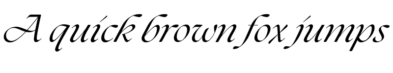 Preview of FONTSPRING DEMO - The Seasons Italic font