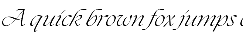 Preview of FONTSPRING DEMO - The Seasons Light Italic font