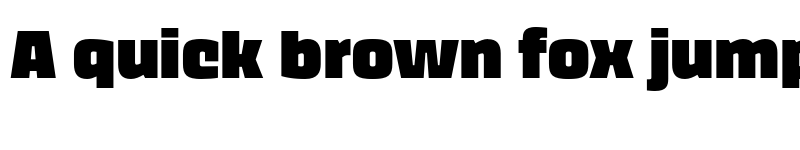 Preview of FONTSPRING DEMO - Thicker Black Regular font