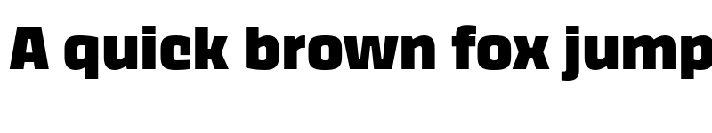 Preview of FONTSPRING DEMO - Thicker Extrabold Regular font