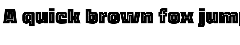 Preview of FONTSPRING DEMO - Thicker Inline Regular font