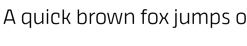 Preview of FONTSPRING DEMO - Thicker Light Regular font