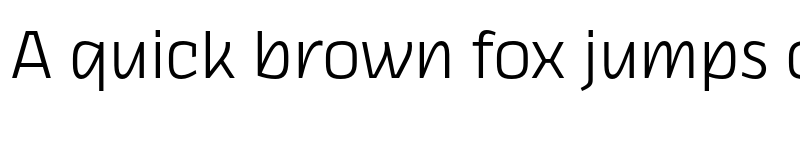 Preview of FONTSPRING DEMO - Thicker Light Upright Regular font