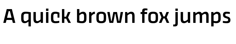 Preview of FONTSPRING DEMO - Thicker Medium Regular font