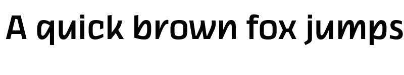 Preview of FONTSPRING DEMO - Thicker Medium Upright Regular font
