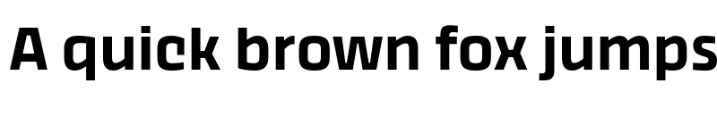 Preview of FONTSPRING DEMO - Thicker Semibold Regular font