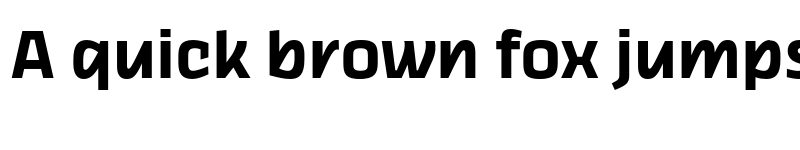 Preview of FONTSPRING DEMO - Thicker Semibold Upright Regular font