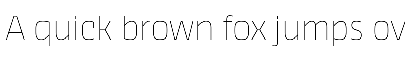 Preview of FONTSPRING DEMO - Thicker Thin Regular font