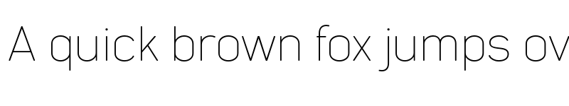 Preview of FONTSPRING DEMO - -Thin-rounded Regular font